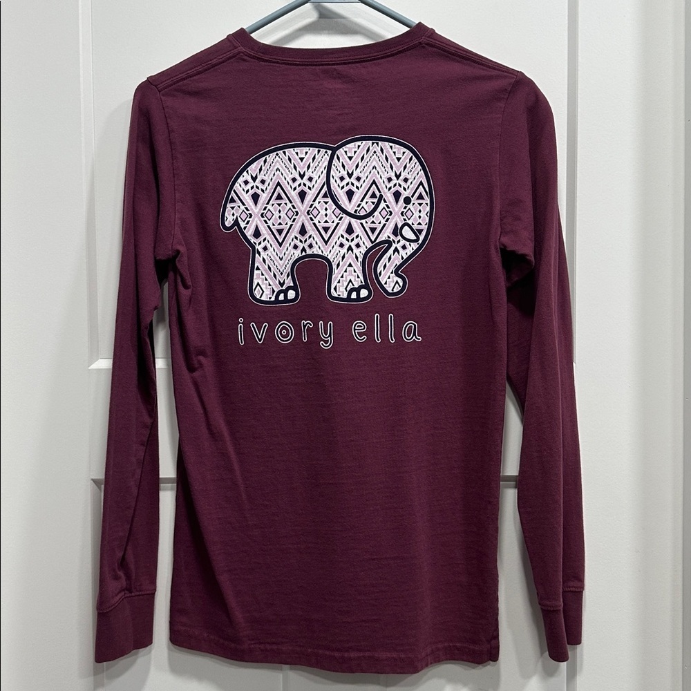 Ivory Ella Long Sleeve Top - Size Medium